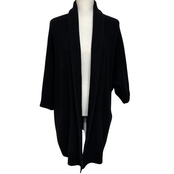Polo Ralph Lauren Merino Wool Cashmere Cardigan Sweater Open Pockets Small EUC - Picture 1 of 8